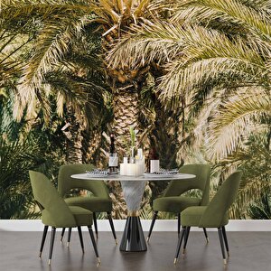 Palmiye Temalı Duvar Kağıdı Baskı - Dkm229117