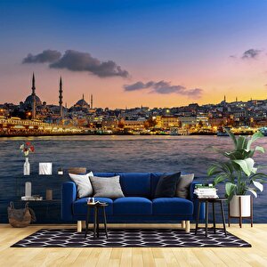 İstanbul Boğaz Manzaralı Duvar Kağıdı - Dkm672069 250x280 cm