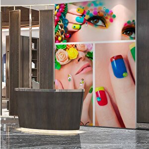 Kadın Güzellik Merkezi-kuaför Duvar Kağıdı Baskı - Dkm131005 225x200 cm