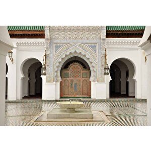 Fas Karaviyyin Üniversitesi Temalı Duvar Kağıdı - Dkm453076