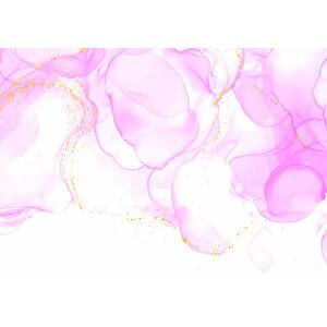 Pembe Mermer Desenli Duvar Kağıdı - Dkm688066