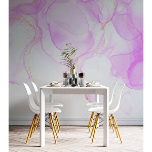 Pembe Mermer Desenli Duvar Kağıdı - Dkm688123
