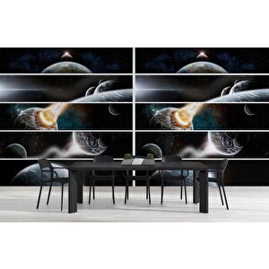 Galaksi Duvar Kağıdı Baskı - Dkm437045