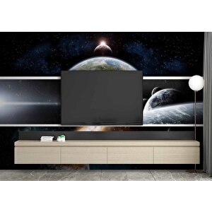 Galaksi Duvar Kağıdı Baskı - Dkm437124 600x315 cm