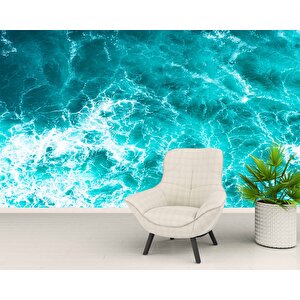 Mavi Deniz Temalı Duvar Kağıtları - Dkm595018