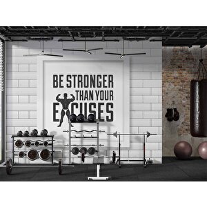 Güç Temalı Spor Salonu Duvar Kağıdı Baskı - Dkm204031 350x240 cm