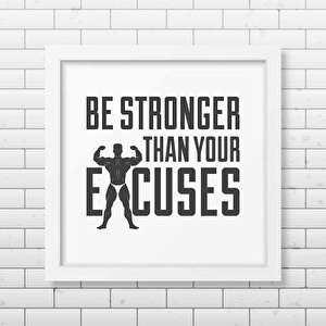 Güç Temalı Spor Salonu Duvar Kağıdı Baskı - Dkm204031