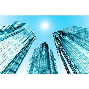 Apartman Projesi Gayrimenkul Emlak Ve Gayrimenkul Duvar Kağıdı Baskı - Dkm334127