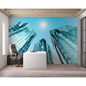 Apartman Projesi Gayrimenkul Emlak Ve Gayrimenkul Duvar Kağıdı Baskı - Dkm334102 550x300 cm