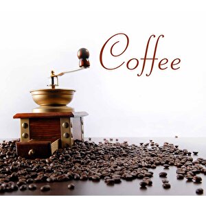 Kahve Makinalı Cafe Duvar Kağıdı Baskı - Dkb277032