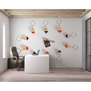 Ev-anahtarlık Temalı Duvar Kağıdı Baskı - Dkm140026 225x240 cm