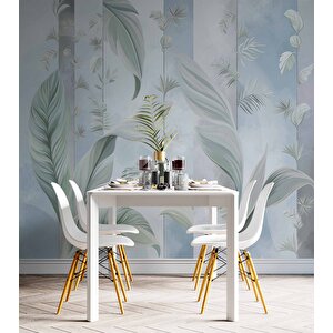 Soft Tüy Çizim Desenli Duvar Kağıdı - Dkm990035