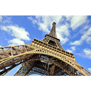 Fransa Paris Eyfel Kulesi Manzarası Duvar Kağıdı - Dkm457062