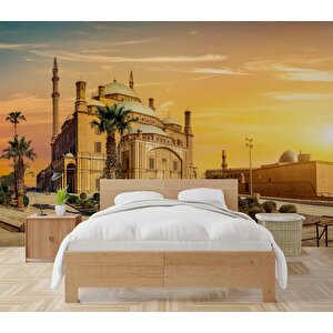 Kahire Mehmet Ali Paşa Camii Manzaralı Duvar Kağıdı - Dkb969072 325x280 cm