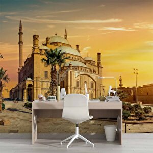 Kahire Mehmet Ali Paşa Camii Manzaralı Duvar Kağıdı - Dkb969004