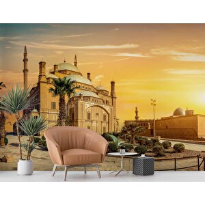 Kahire Mehmet Ali Paşa Camii Manzaralı Duvar Kağıdı - Dkb969004