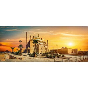 Kahire Mehmet Ali Paşa Camii Manzaralı Duvar Kağıdı - Dkb969004