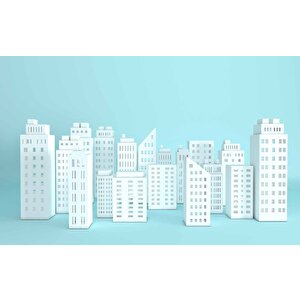 Emlak-gayrimenkul Temalı Duvar Kağıdı Baskı - Dkm139082