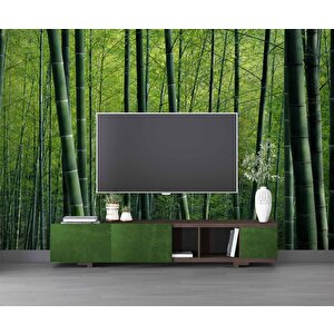 Bambu Ormanı Manzaralı Duvar Kağıdı - Dkm651036 475x240 cm