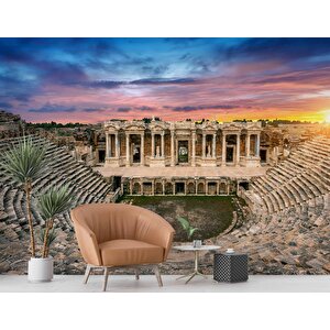 Efes Antik Kent Temalı Duvar Kağıdı - Dkm581094