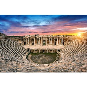 Efes Antik Kent Temalı Duvar Kağıdı - Dkm581119