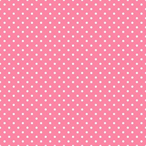 Pembe Noktalı Duvar Kağıdı Baskı - Dkm357085