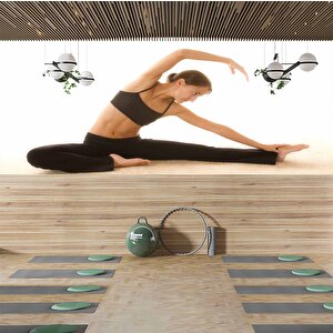 Fitness Salonu Duvar Kağıdı - Dkm354016 500x200 cm