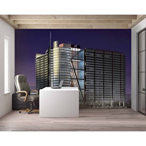 İnşaat Projesi Emlak Ve Gayrimenkul Duvar Kağıdı Baskı - Dkm316048 250x260 cm