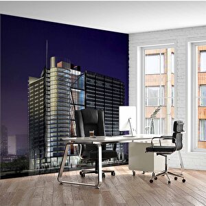 İnşaat Projesi Emlak Ve Gayrimenkul Duvar Kağıdı Baskı - Dkm316040 600x240 cm