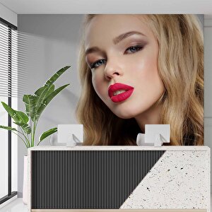 Kadın Kuaför Duvar Kağıdı Baskı - Dkm165059 525x260 cm