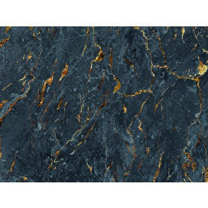 Koyu Mermer Desenli Duvar Kağıdı Baskı - Dkm089055