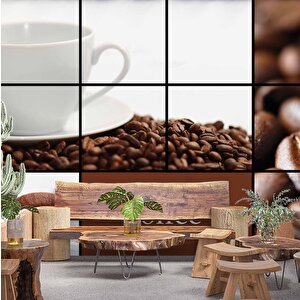 Cafe Için Duvar Kağıdı Baskı - Dkm257117 400x315 cm