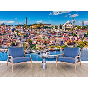 İstanbul Eminönü Manzaralı Duvar Kağıdı - Dkm765026