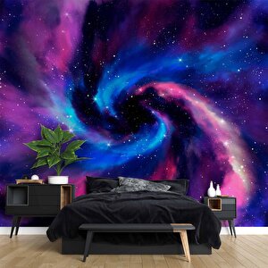 Yıldız Gökyüzü Evren Duvar Kağıdı - Dkm460099 475x300 cm