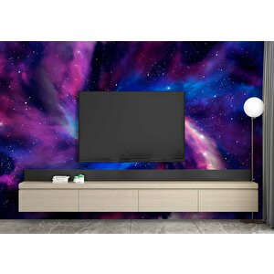 Yıldız Gökyüzü Evren Duvar Kağıdı - Dkm460099 475x300 cm