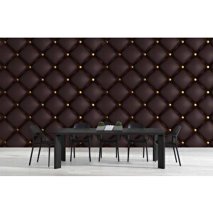 3 Boyutlu Deri Desenli Duvar Kağıdı Baskı - Dkm105007