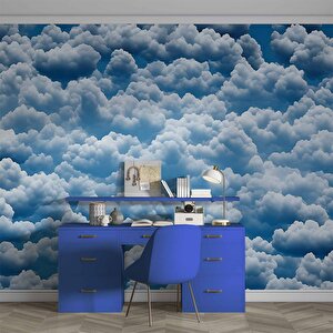 Gökyüzü Bulut Manzaralı Duvar Kağıdı - Dkm647001