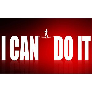 Yazılı Spor Salonu Duvar Kağıdı Baskı - Dkm215040