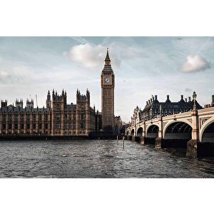 İngiltere Westminster Köprüsü Duvar Kağıdı - Dkm446079