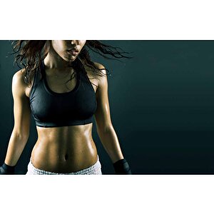 Kadın Spor Salonu Duvar Kağıdı - Dkm343072