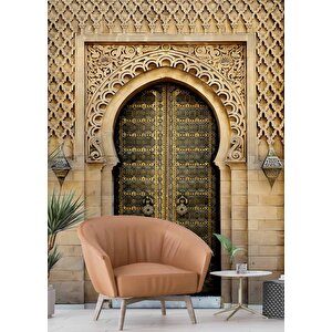 Tarihi Cami Kapısı Duvar Kağıdı - Dkm701046
