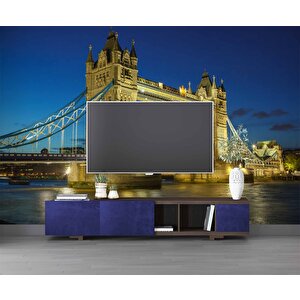 İngiltere Tower Köprüsü Duvar Kağıdı - Dkm451012 400x200 cm