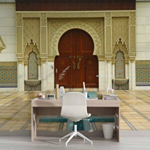 Malezya Moroccan Pavilion Putrajaya Manzaralı Duvar Kağıdı - Dkm452103 600x300 cm