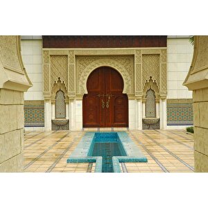 Malezya Moroccan Pavilion Putrajaya Manzaralı Duvar Kağıdı - Dkm452065