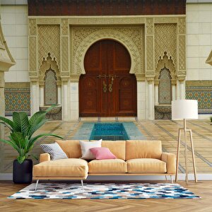 Malezya Moroccan Pavilion Putrajaya Manzaralı Duvar Kağıdı - Dkm452043 900x240 cm
