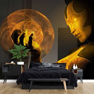 Fantastik Bilimkurgu Duvar Kağıdı - Dkm441118 425x315 cm
