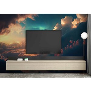 Bulut Manzaralı Duvar Kağıdı - Dkm483097 425x300 cm