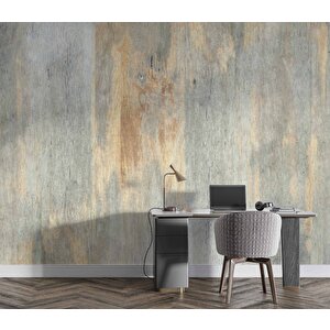 Açık Tonlu Tahta Dokulu Duvar Kağıdı - Dkm643098