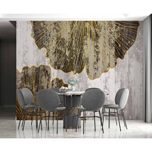 Yeşil Çiçek Duvar Desenli Duvar Kağıdı - Dkm736086