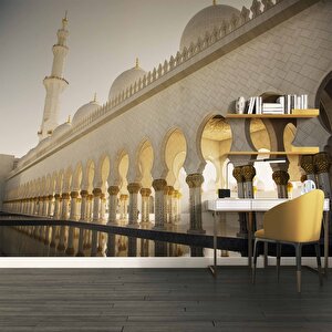 Şeyh Zayed Camii Duvar Kağıdı - Dkm450093 325x300 cm